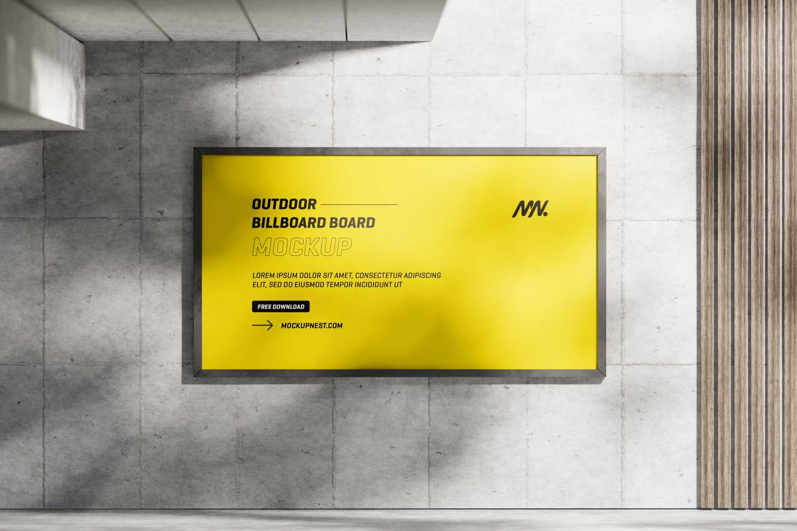 Free Billboard Mockup