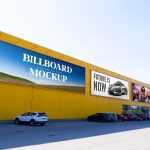 Free Billboards on Big Building Mockup PSD - Free PSD Download Free Billboards on Big Building Mockup PSD
