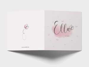 Free Birthday and Wedding Folding Card Mockup