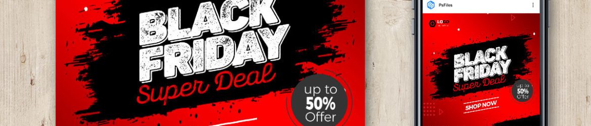 Free Black Friday Super Deal Social Media Post PSD Template