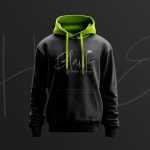 Free Black Hoodie Mockup PSD