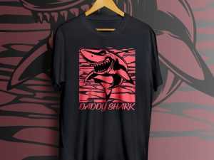 Free Black T-Shirt Mockup PSD