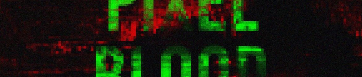 Free Bloody Pixel Text Effect PSD