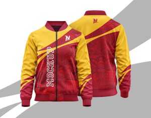 Free Bomber Jacket Mockup PSD