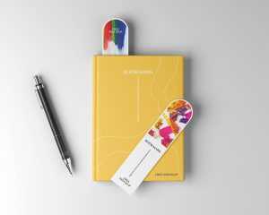 Free Bookmark Mockup PSD