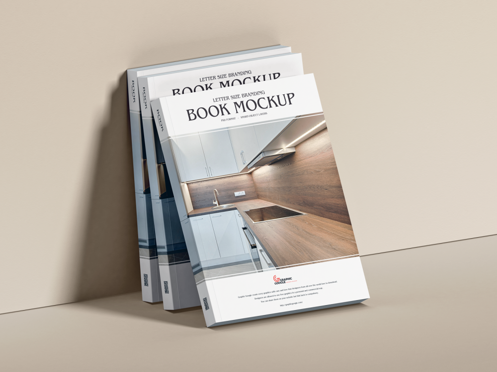 Free Books Cover Mockup PSD