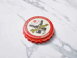 Free Bottle Cap Mock-Up Free PSD