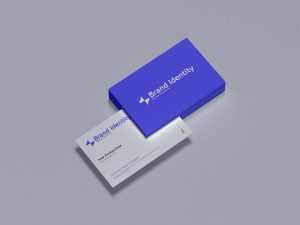 Free Brand Identity Business Card Mockup - Free Photoshop Files