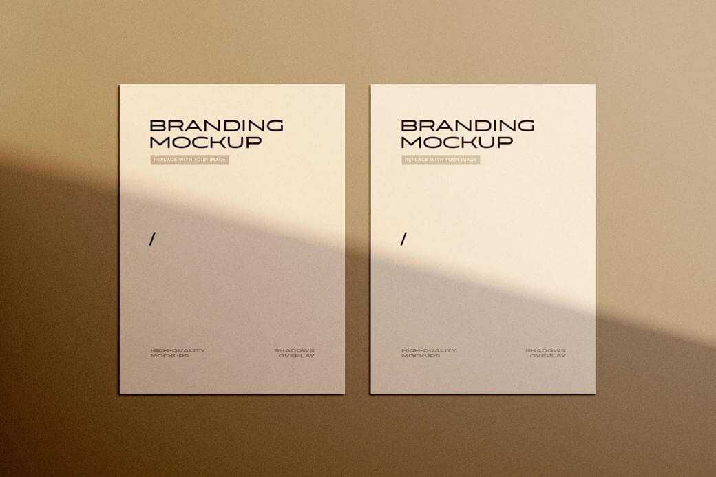 Free Branding Identity Simple Letterhead Mockup PSD