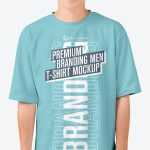 Free Branding Men T-Shirt Mockup PSD