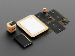 Free Branding Stationery Mockup PSD set