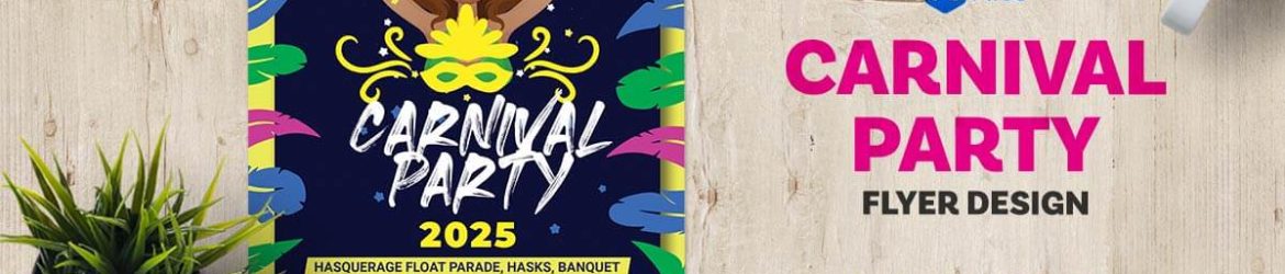 Free Brazil Carnival Party Flyer Free PSD Template PSD