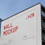 Free Building Elevation Wall Mockup - Free PSD Download Free Building Elevation Wall Mockup