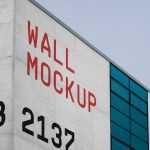 Free Building Facade Mockup - Free PSD Download Free Building Facade Mockup