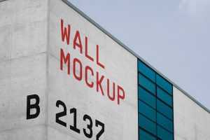 Free Building Facade Mockup