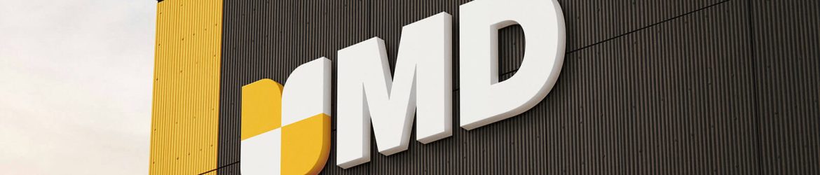 Free Building Hall Logo Mockup PSD - Best Free Mockup