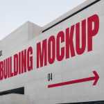 Free Building Wall Mockup