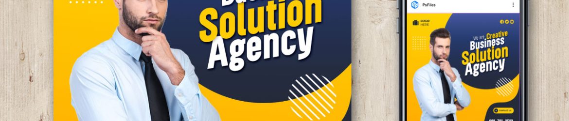 Free Business Agency Instagram Post Design Template PSD 05