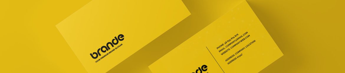 Free Business Card Mockup