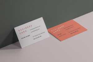 Free Business Cards Mockup 5 PSD