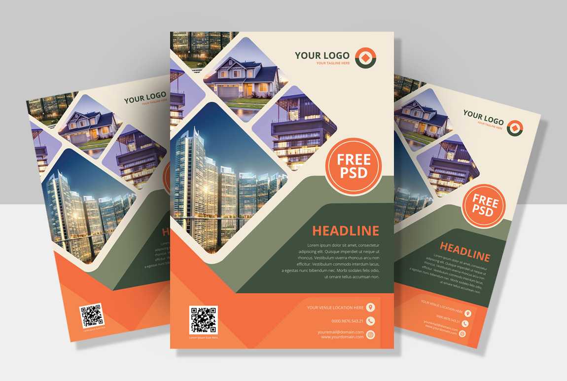 Free Business Flyer PSD Template PSD