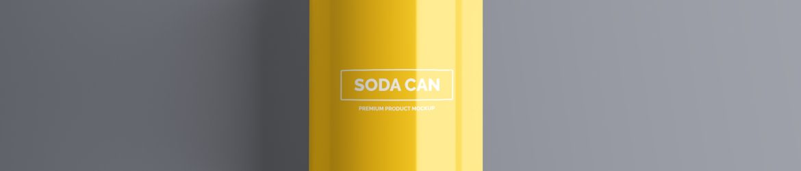 Free Can Mockup - 330ml