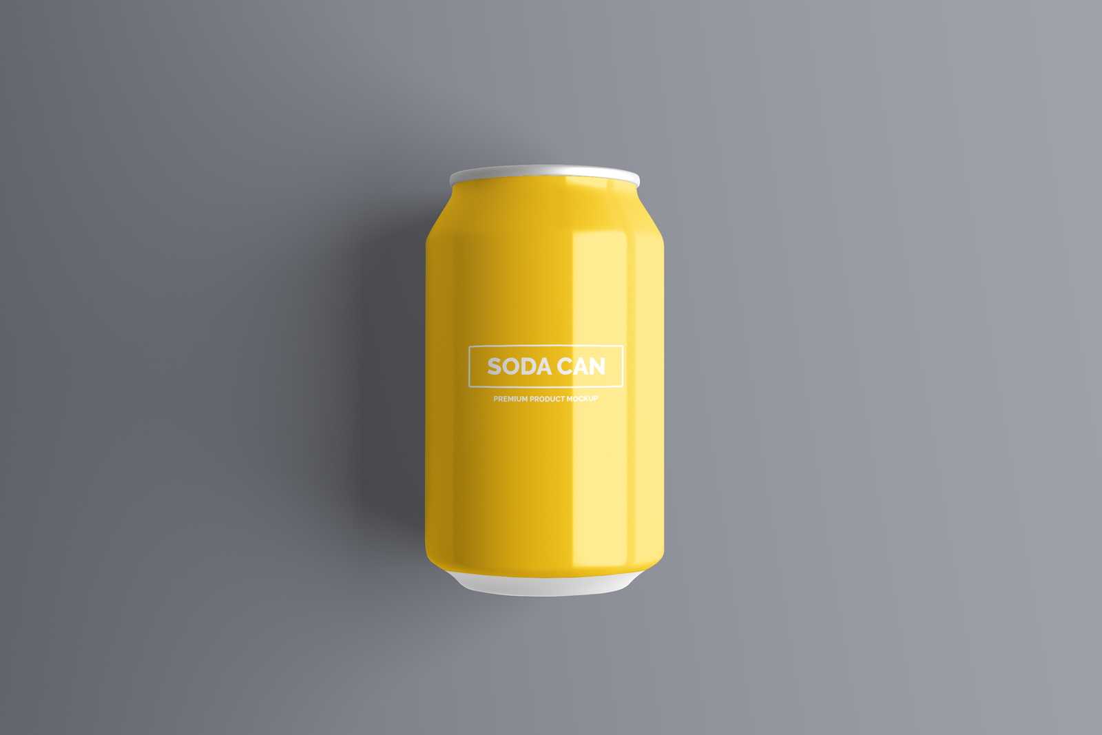 Free Can Mockup - 330ml