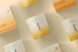 Free Candle Glass Packaging Mockup