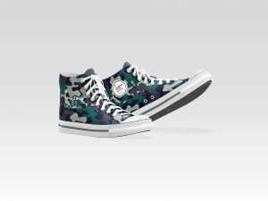 Free Canvas Shoes Mockups PSD Set