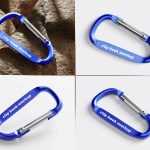 Free Carabiner Snap Clip Hook Mockup PSD Set