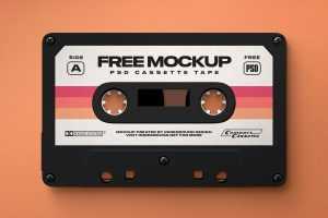 Free Cassette Tape Mockup PSD - Free PSD Mockups | PsFiles