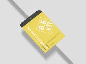 Free Catalog C4 Envelope Mockup PSD