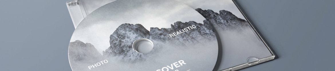 Free CD Cover Mockup