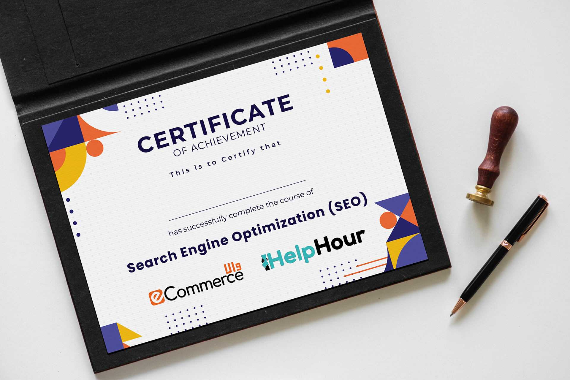 Free Certificate Mockup PSD