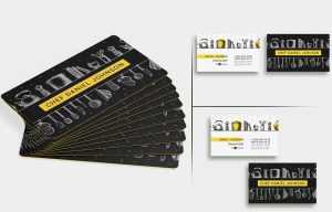 Free Chef Business Card Design PSD Template