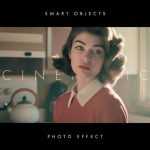Free Cinematic Color Grading Photo Effect PSD file