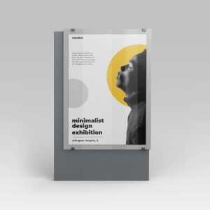 Free Citylight Street Ads Poster Mockup PSD Set