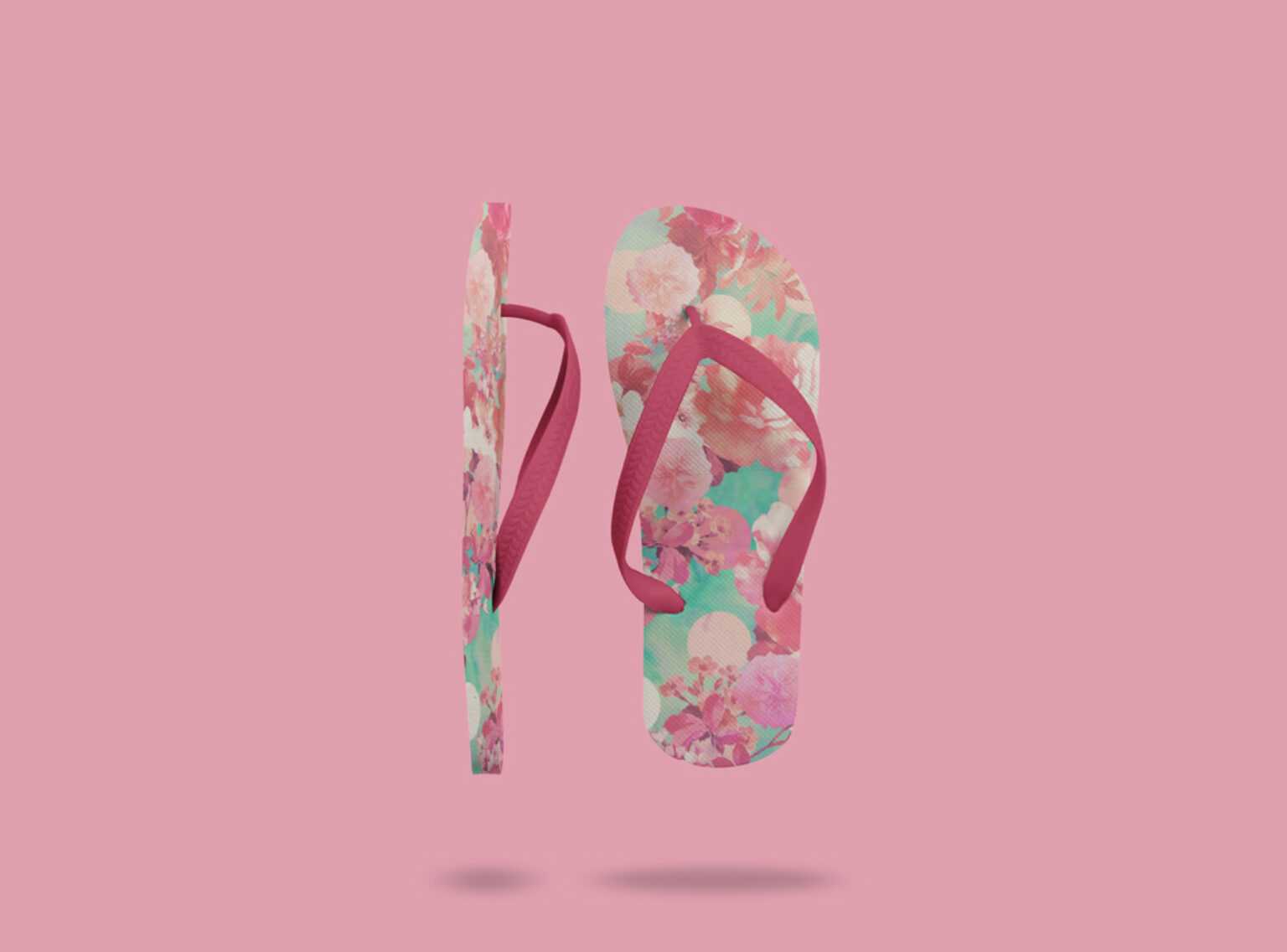 Free Classic Flip-Flops Mockup - Free Mock-ups PSD | PsFiles