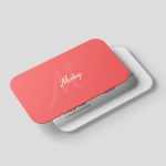 Free Clean Round Corner Business Card Mockup