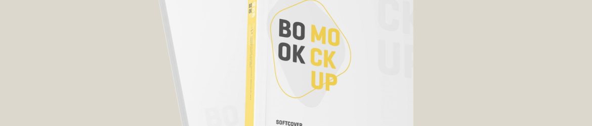 Free Clean Softcover Book Mockup