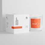 Free Clean Transparent Candle Glass Mockup