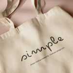 Free Close-up Shopping Bag Mockup PSD