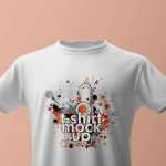 Free Closeup T-shirt Mockup PSD