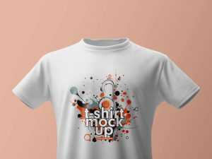 Free Closeup T-shirt Mockup PSD