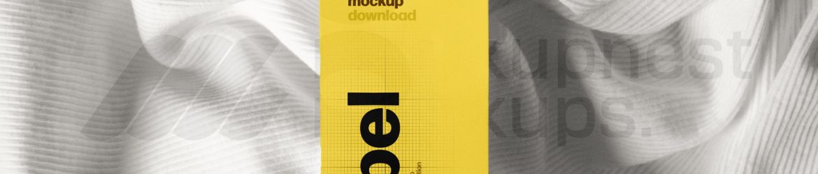 Free Clothing Tag Mockup