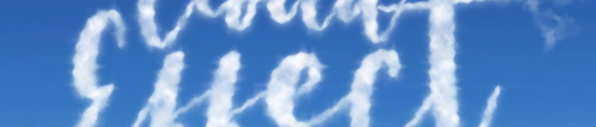 Free Cloud Text Effect Photoshop PSD