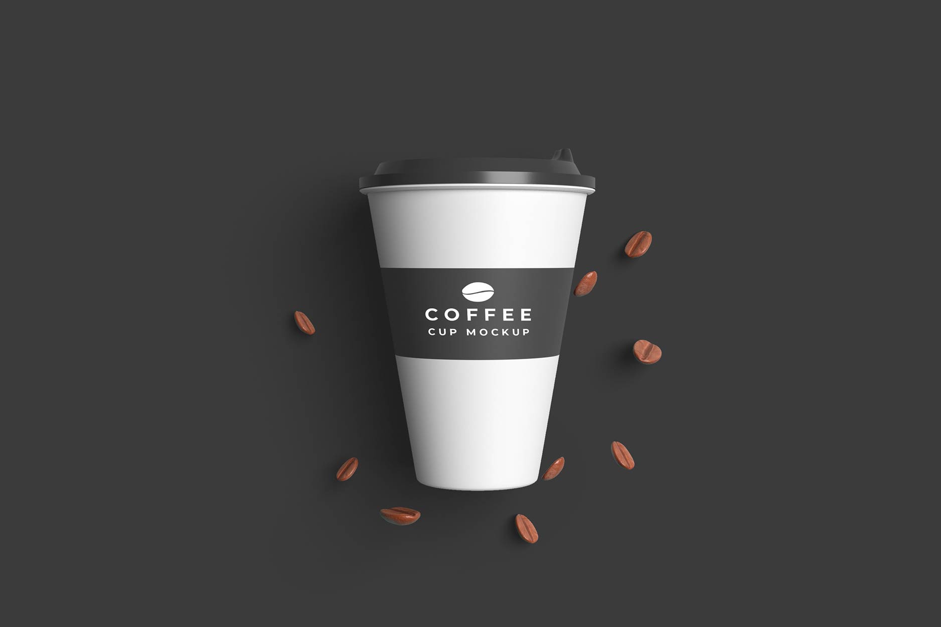 Free Coffee Cup Mock-up PSD