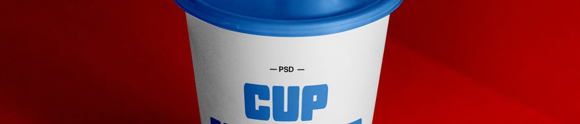 Free Coffee Cup on The Shelf Mockup Free Coffee Cup on The Shelf Mockup
