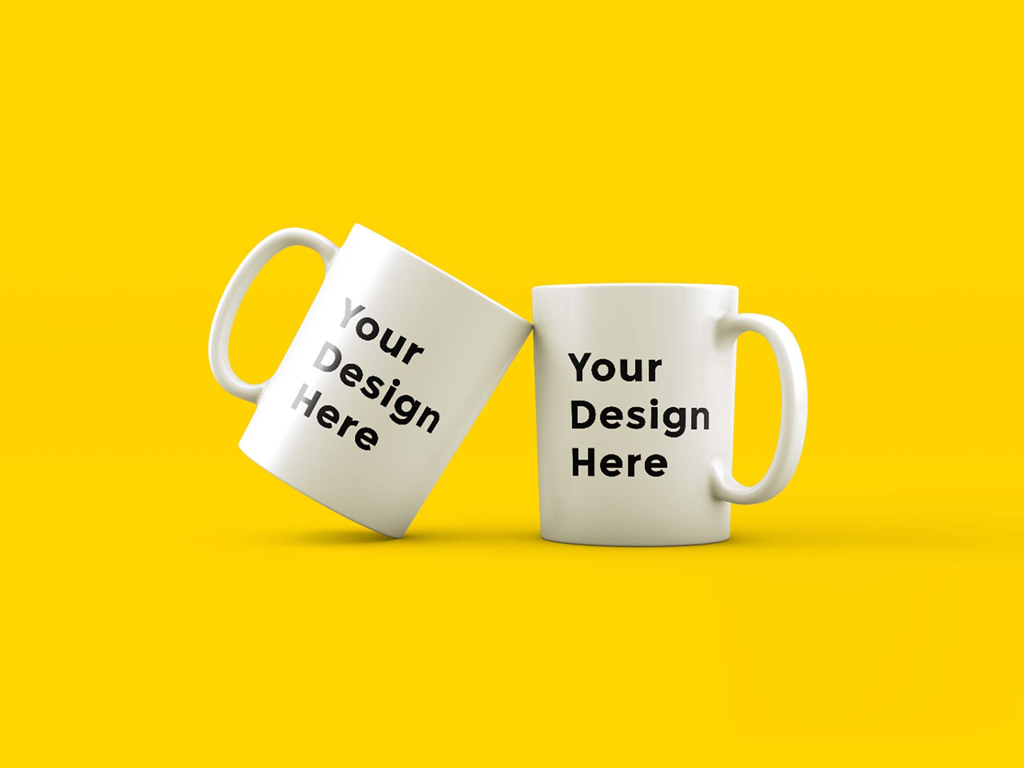 Free Coffee Cup PSD Mockup