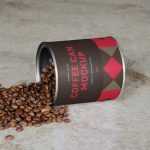 Free Coffee Packaging Can Mockup